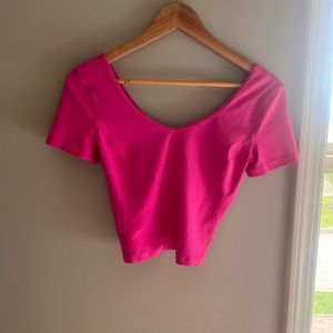 Sonic Pink Lululemon align top